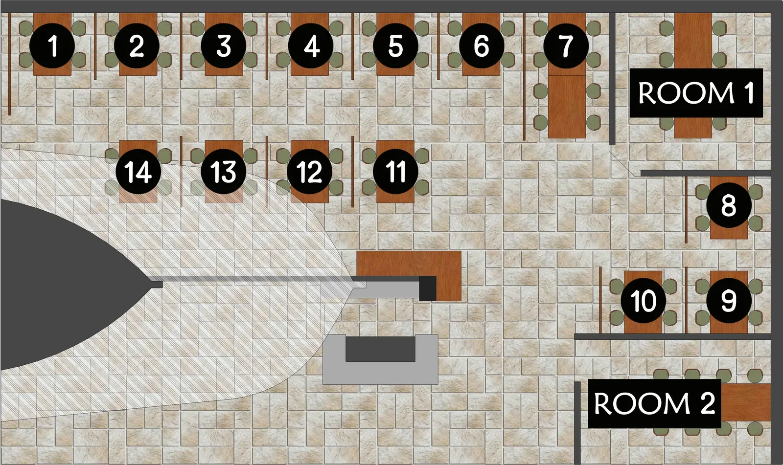 The Kimchi KW floor plan